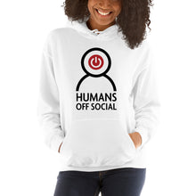 Load image into Gallery viewer, Unisex Humans Off Social Hoodie