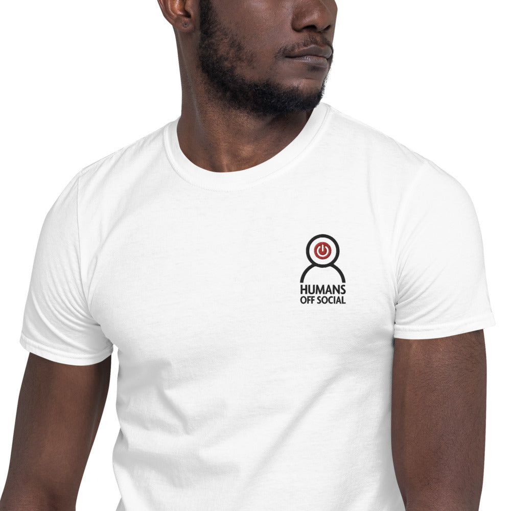 Short-Sleeve Unisex Humans Off Social T-Shirt